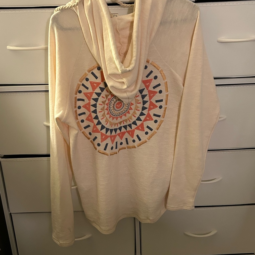 Roxy Cream Mandala Hoodie